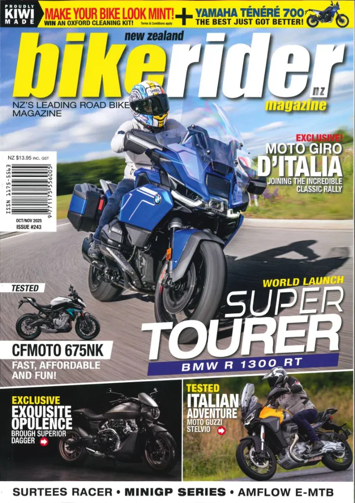 Bike Rider Magazine — Moto Giro d'Italia — l'esclusiva in copertina