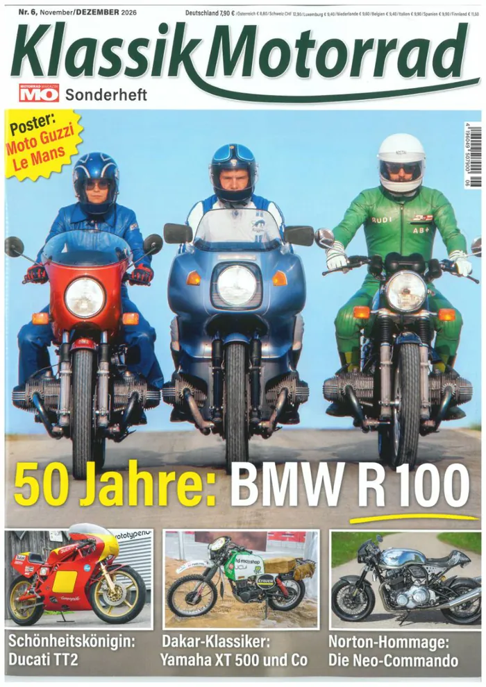 Klassik Motorrad — Traumrevier — la Sardegna in sella